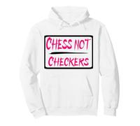 LA Vita È Una Partita A Scacchi, Non A Dama Felpa con Cappuccio