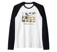 La vita in fattoria è la vita migliore Maglia con Maniche Raglan