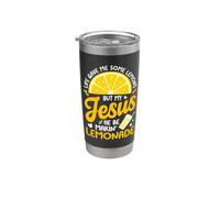 La vita mi ha dato dei limoni, ma il mio Gesù è Makin Lemonade Bicchiere termico in acciaio inox doppia parete