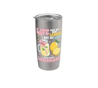 La vita mi ha dato dei limoni, ma il mio Gesù è Makin Lemonade Bicchiere termico in acciaio inox doppia parete