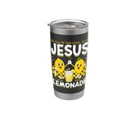 La vita mi ha dato dei limoni, ma il mio Gesù è Makin Lemonade Bicchiere termico in acciaio inox doppia parete