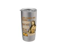La vita mi ha dato dei limoni, ma il mio Gesù è Makin Lemonade Bicchiere termico in acciaio inox doppia parete