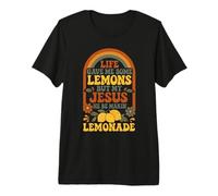 La Vita Mi ha Dato dei Limoni, ma Il Mio Gesù Fa la Limonata Maglietta Premium