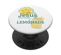 La vita mi ha dato dei limoni, ma il mio Gesù sta facendo la limonata PopSockets PopGrip Adesivo