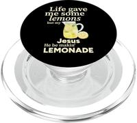 La vita mi ha dato dei limoni, ma il mio Gesù sta facendo la limonata PopSockets PopGrip per MagSafe