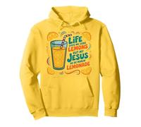 La Vita Mi Ha Dato Limone Ma Mio Gesù Fa Limonata Felpa con Cappuccio