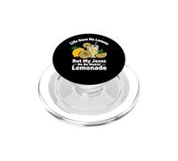 La vita mi ha dato limoni ma il mio Gesù sta facendo la limonata PopSockets PopGrip per MagSafe