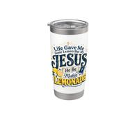 La vita mi ha dato un limone, ma il mio Gesù Makin Lemonade Christian Bicchiere termico in acciaio inox doppia parete