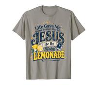 La Vita Mi ha Dato Un Limone, ma Il Mio Gesù Makin Lemonade Christian Maglietta