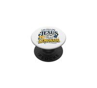 La vita mi ha dato un limone, ma il mio Gesù Makin Lemonade Christian PopSockets PopGrip Adesivo