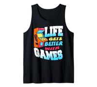 La Vita migliora con i Giochi Arcade retrò Ogni Giorno Canotta