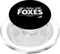 La vita migliore con volpi fauna selvatica natura amanti degli animali PopSockets PopGrip per MagSafe