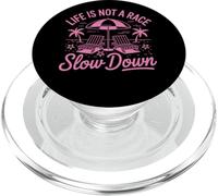 La vita non è una gara Rallenta le vibrazioni della spiaggia PopSockets PopGrip per MagSafe
