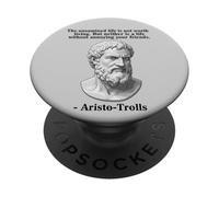 La vita non esaminata non vale la pena vivere i tuoi amici PopSockets PopGrip Adesivo
