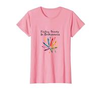 La Vita Non riguarda l'essere Questa Perfetta Arte Colorata a Pastello Maglietta, Donna, Rosa, M