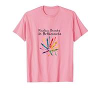 La Vita Non riguarda l'essere Questa Perfetta Arte Colorata a Pastello Maglietta, Uomo, Rosa, 3XL