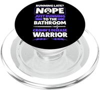La vita quotidiana del guerriero di Crohn PopSockets PopGrip per MagSafe