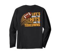 La Vita riguarda Colpi e Touchdown Maglia a Manica