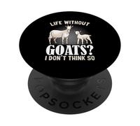 La vita senza capre? Non penso così PopSockets PopGrip Adesivo