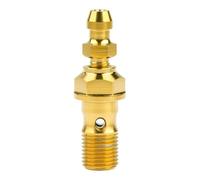 la vite di titanio, Bullone banjo for tubo freno in titanio di grado 5 e set di valvole di spurgo frizione M10x1mm/1,25mm multicolore(Gold-01,1.0MM-M10)