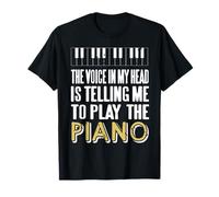 La Voce nella mia Testa Dice di Suonare Il Piano Maglietta