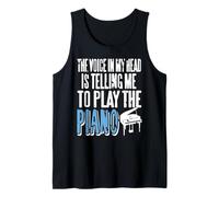 La Voce nella mia Testa Dice di Suonare Piano Canotta