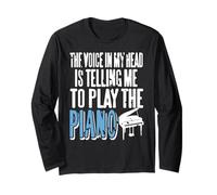 La Voce nella mia Testa Dice di Suonare Piano Maglia a Manica