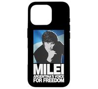 La voce per la libertà di Javier Milei Argentina Custodia per iPhone 16 Pro