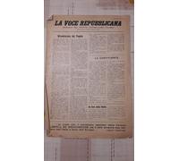 LA VOCE REPUBBLICANA 15 Gennaio 1944 Magistratura e fascismo