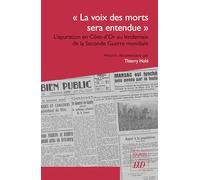 "La voix des morts sera entendue": L'épuration en Côte-d'Or au lendemain de la Seconde Guerre mondiale