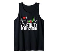 La volatilità è il mio cardio - Grafico a candelabro Battito cardiaco Canotta