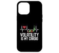 La volatilità è il mio cardio - Grafico a candelabro Battito cardiaco Custodia per iPhone 12 Pro Max