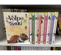 LA VOLPE E IL PICCOLO TANUKI - Sequenza Completa 1/5 + VARIANT - Mangasenpai
