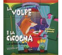 La volpe e la cicogna... e altre favole. Esopo puzzle. Ediz. a colori