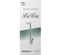 La Voz - Ance per clarinetto basso, durezza media, confezione da 5 - NUOVO