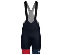 LA VUELTA Gran Salida Piemonte kurze Trägerhose, für Herren, Größe XL, Radhose, blu scuro