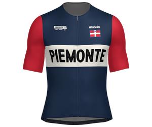 LA VUELTA Maglia a maniche corte Gran Salita Piemonte rosso