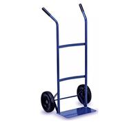 La zappa Carrello porta pacchi in metallo verniciato colore blu, portata massima 80 kg