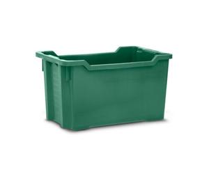 La zappa Cassetta in PVC impilabile per raccolta frutti, olive e vendemmia da 40 lt (Chiusa)