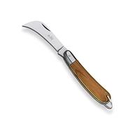 La zappa Coltello Roncoletta con Lama in Acciaio Inox e Manico in Legno da 19 cm