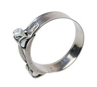 La zappa Fascetta a morsetto "Serflex" con nastro in accaio a doppia zincatura e bordi rialzati (Ø 60-63)