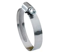 La zappa Fascetta metallica stringitubo bordi rialzati e arrotondati con vite a testa esagonale (Confezione da 1 pezzo, Ø 8-12)