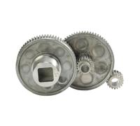 La zappa Kit da 3 ingranaggi in alluminio progettati per essere utilizzati con uno spremipomodoro N. 5