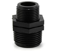 La zappa Nipplo ridotto filettato in polipropilene PN10 per irrigazione e giardinaggio (Modello 1'1/4 x 3/4')