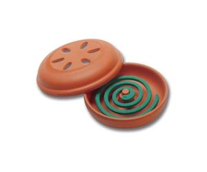 La zappa Spirali per diffusore in Coccio "Vulcano" porta Zampirone antizanzare 10 pezzi (Diffusore Coccio)