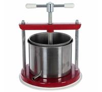 La zappa Torchietto premitutto in Acciaio e Inox, adatto come pressa per liquore, frutta ed olive (5 lt)