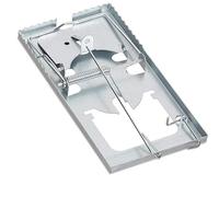 La zappa Trappola per Topi e ratti in Metallo a Scatto con Chiusura a ghigliottina (10, Large)