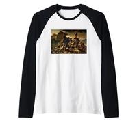 La Zattera della Medusa di Théodore Géricault Maglia con Maniche Raglan