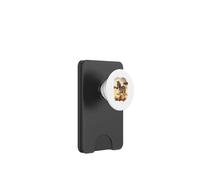 La zebra nella savana Libertà nella natura PopSockets PopWallet per MagSafe