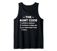 La Zia Code Bedtime è Ogni Volta Che la Risposta è Sempre Sì Canotta